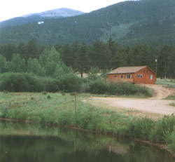 Cabin and Pond